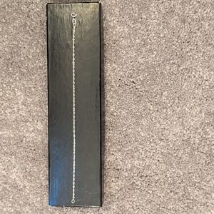 925 Sterling Silver Chain Bracelet, Made in Italy